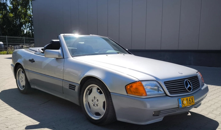 Mercedes-Benz SL cena 76500 przebieg: 135571, rok produkcji 1990 z Kraków małe 742